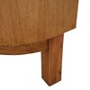 Elk Studio Accent Table, 16 in W, 28 in L, 24 in H, Wood Top S0075-10570